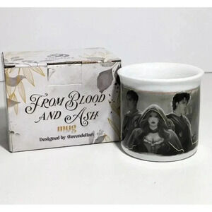 Fairyloot Exclusive From Blood And Ash Foiled 12oz Ceramic Mug NEW Armentrout